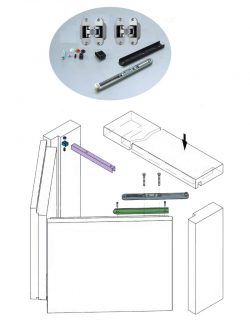 Folding-door-mechanism